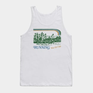 Running - Shut Up Legs / 80s Vintage Style Design Tank Top